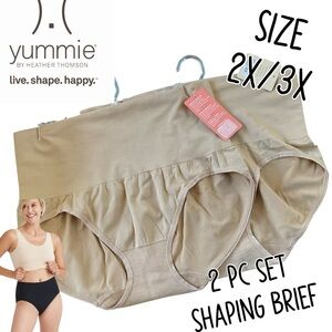 🌸Set of 2 Yummie Shapewear Briefs